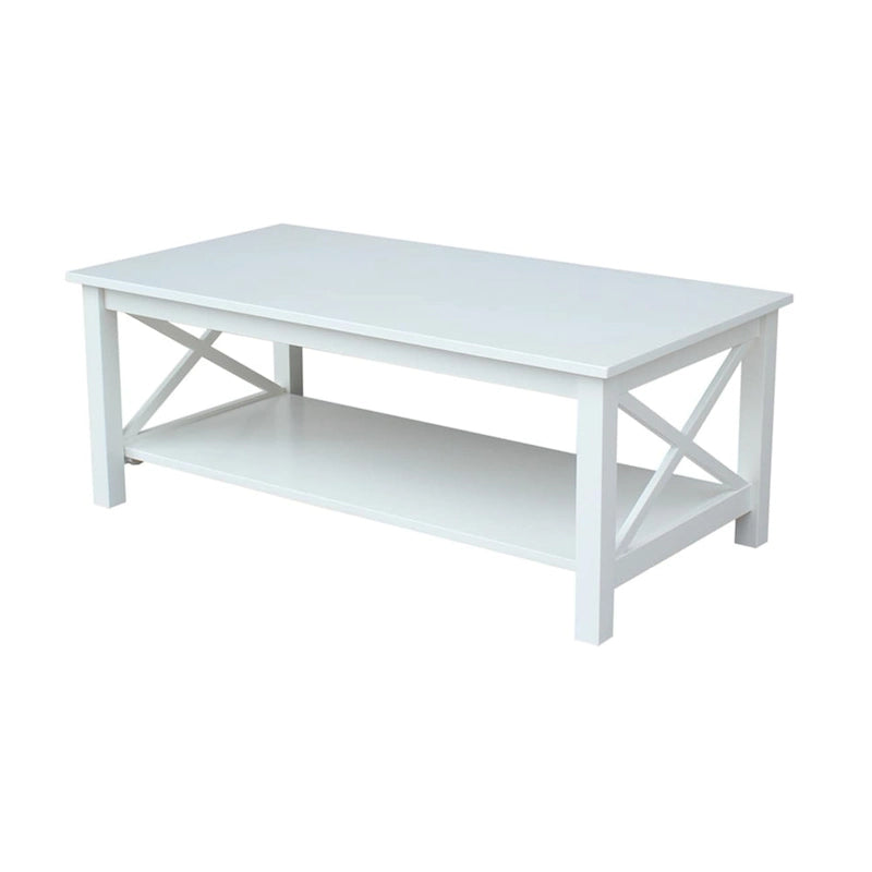 Table basse Hampton en bois massif