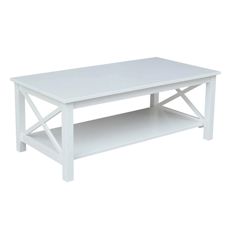 Table basse Hampton en bois massif