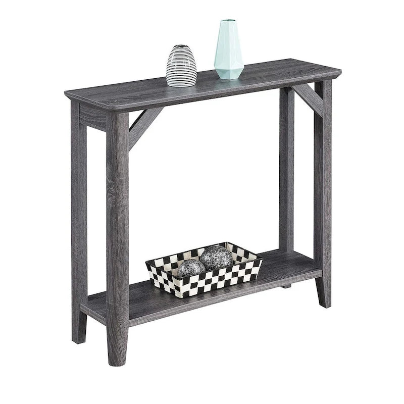 Console de salon Winston de Convenience Concepts avec étagère