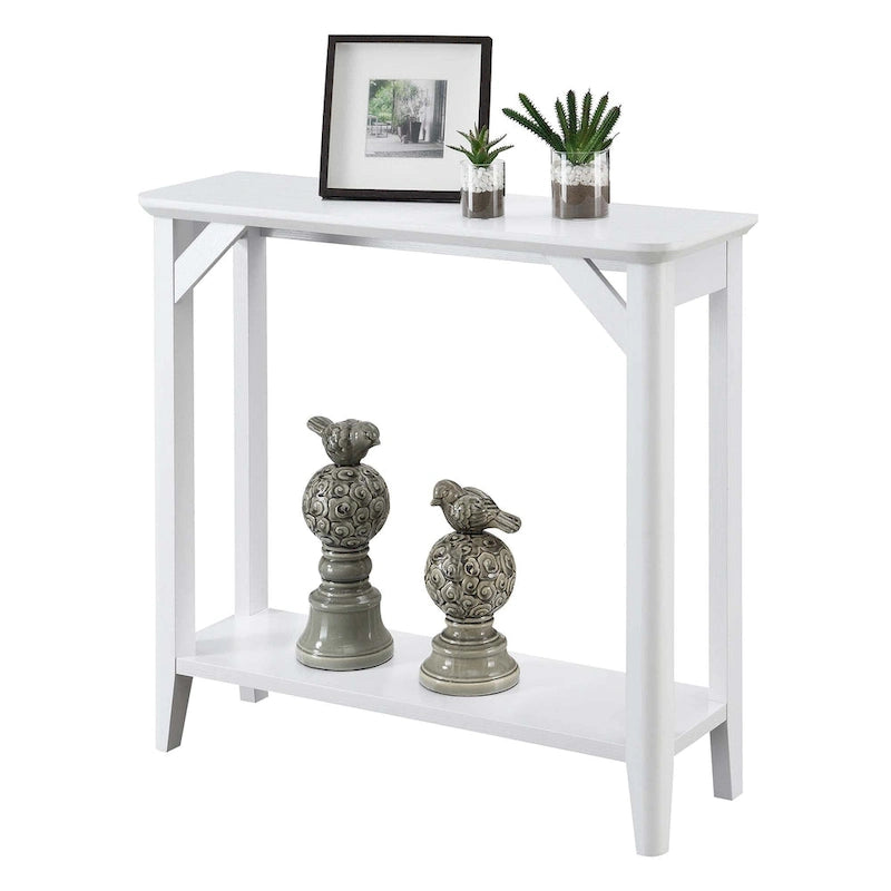 Console de salon Winston de Convenience Concepts avec étagère