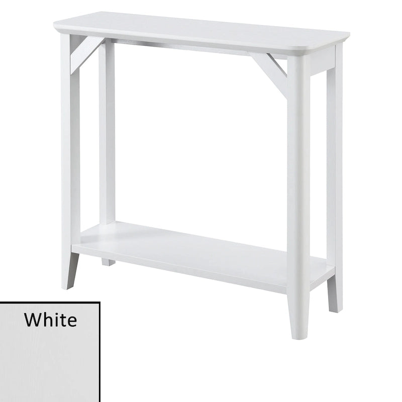 Console de salon Winston de Convenience Concepts avec étagère