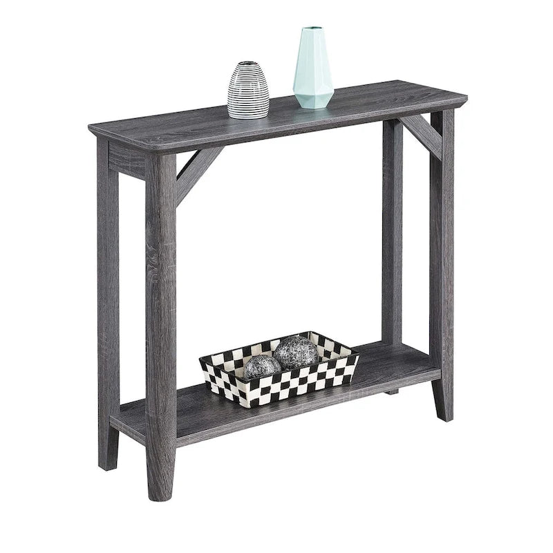 Console de salon Winston de Convenience Concepts avec étagère