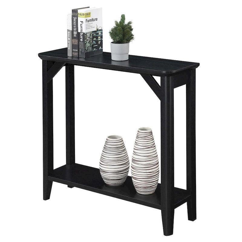 Console de salon Winston de Convenience Concepts avec étagère