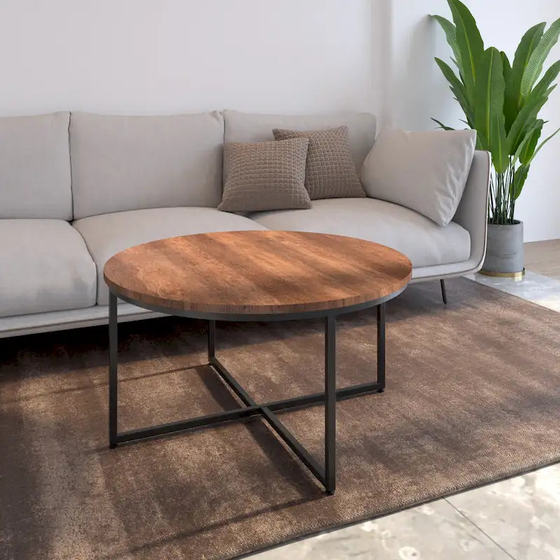 Table basse ronde