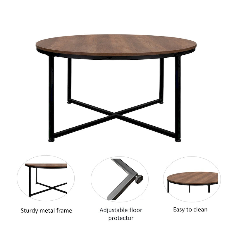 Table basse ronde