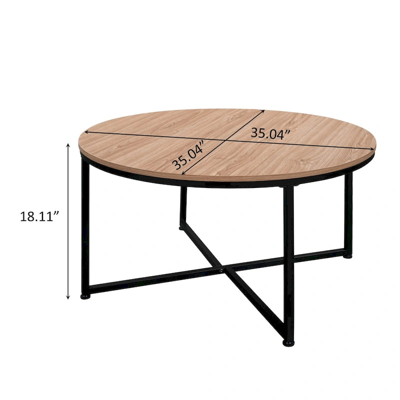 Table basse ronde