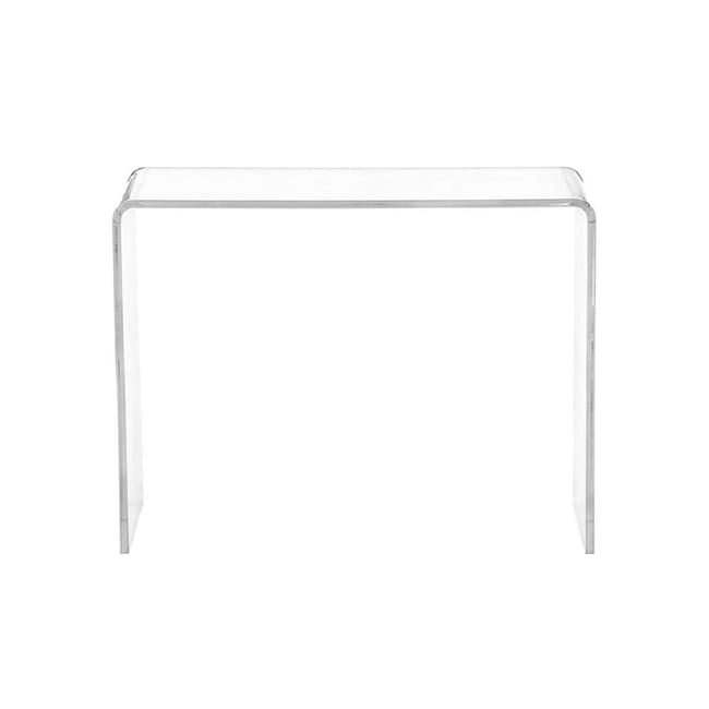 Console Peek moderne en acrylique