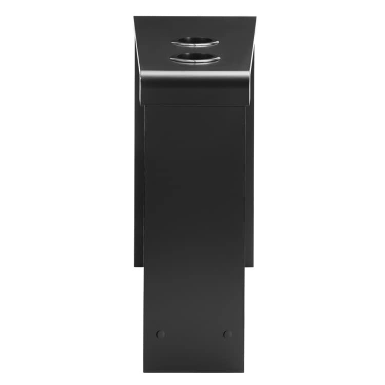 Table d'appoint étroite avec station de charge - Table de chevet avec rangement, 2 prises de courant et 2 ports USB
