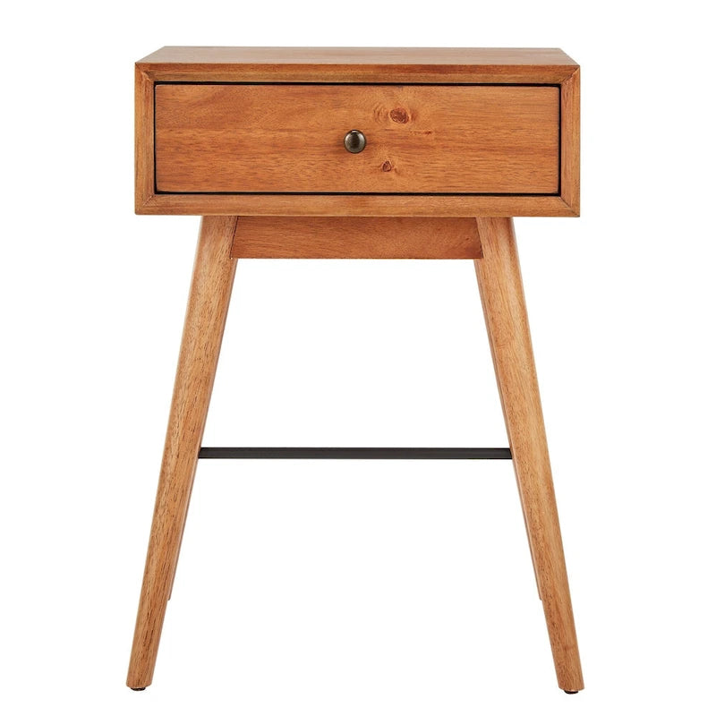 Table de chevet à 1 tiroir Aksel Wood par iNSPIRE Q Modern