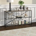 Fionn Table console rectangulaire large de 55 po - 55 po de large