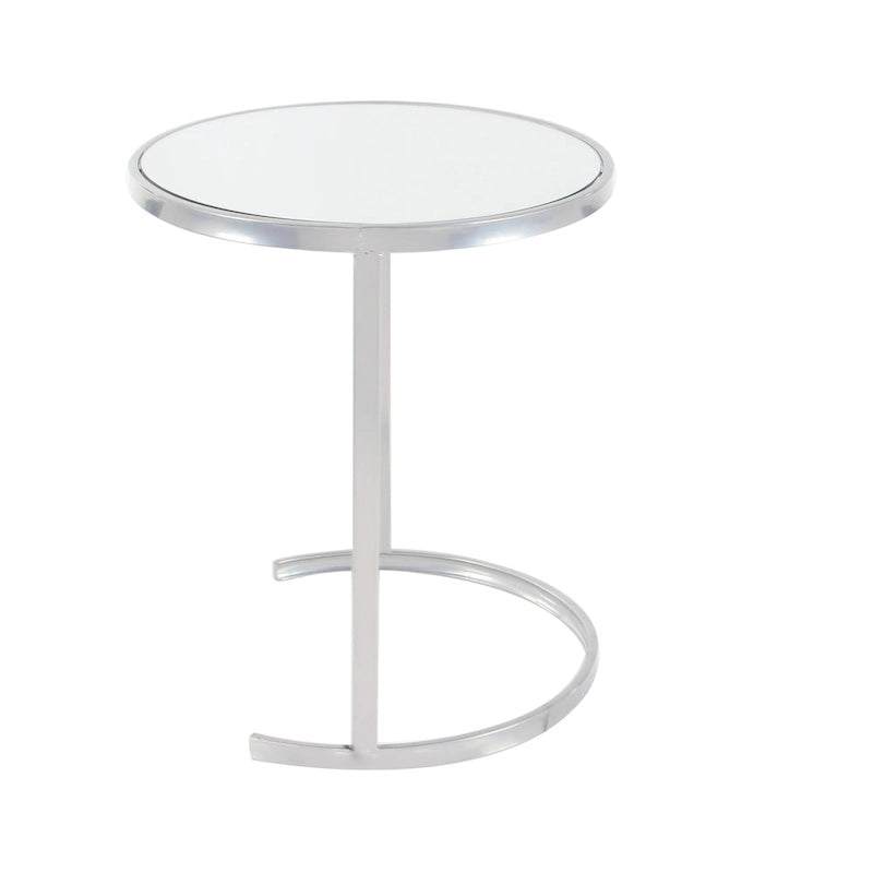 Tables d'appoint accentuées en métal noir/doré (paquet de 3)