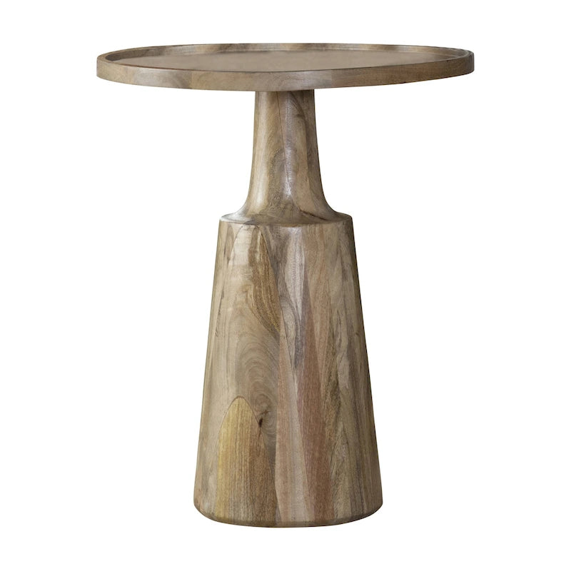 Table d'appoint à piédestal circulaire Stedham