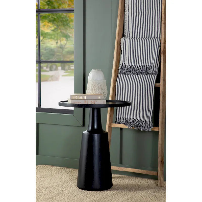 Table d'appoint à piédestal circulaire Stedham