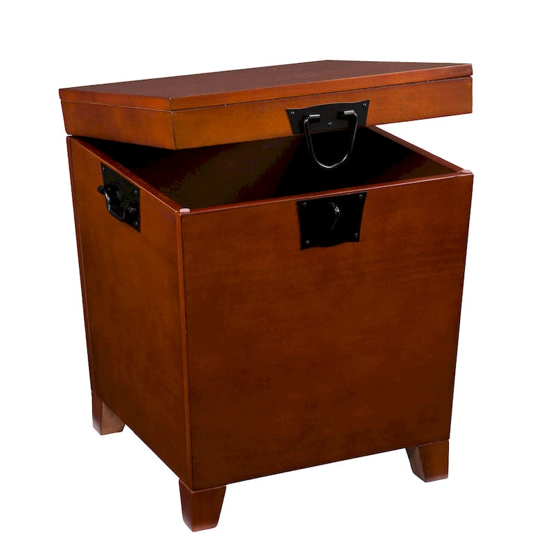 Table basse en tronc de bois de chêne Liatris et ensemble de 2 tables d'appoint SEI Furniture