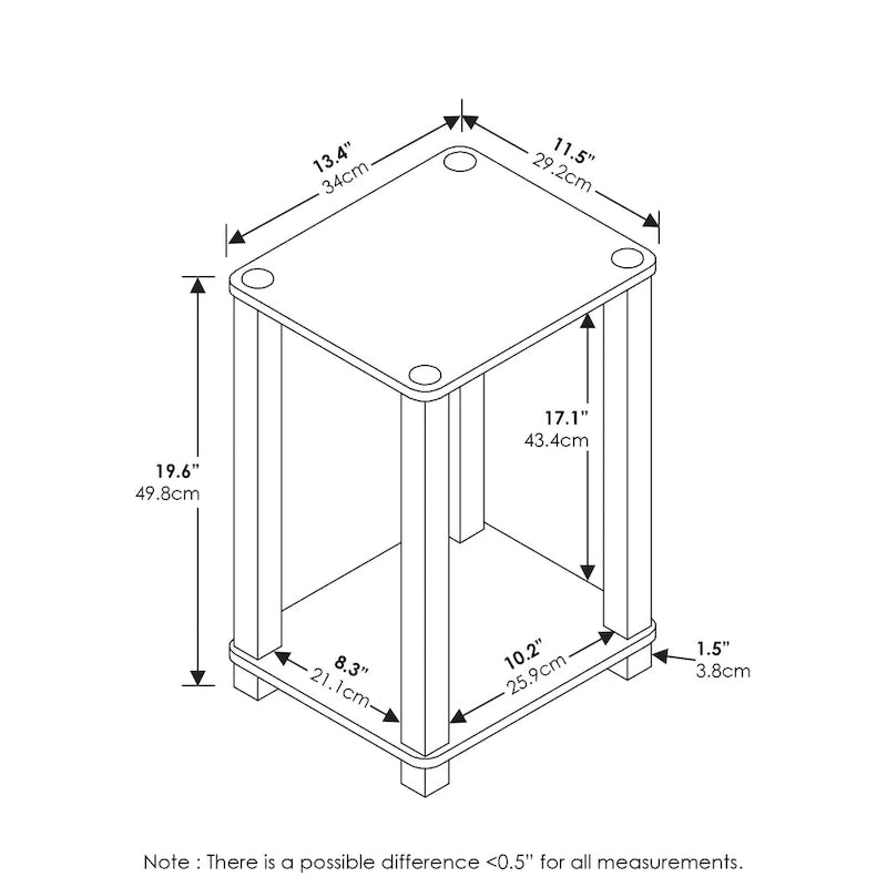 Table d'appoint Simplistic Furinno