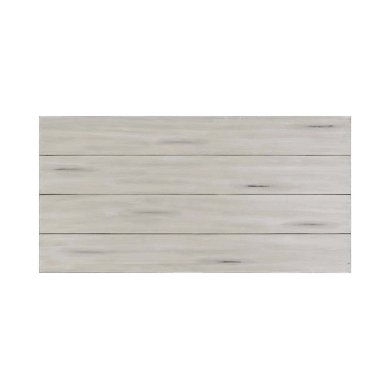 Table basse en bois blanc vieilli Jamestown