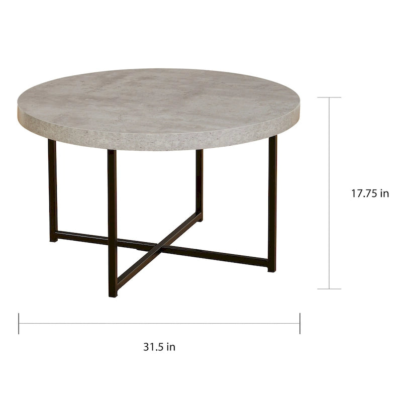Table basse de l'ère de la vie simple