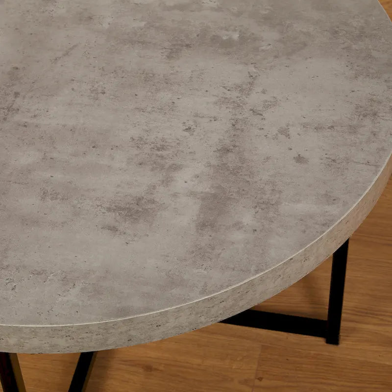 Table basse de l'ère de la vie simple