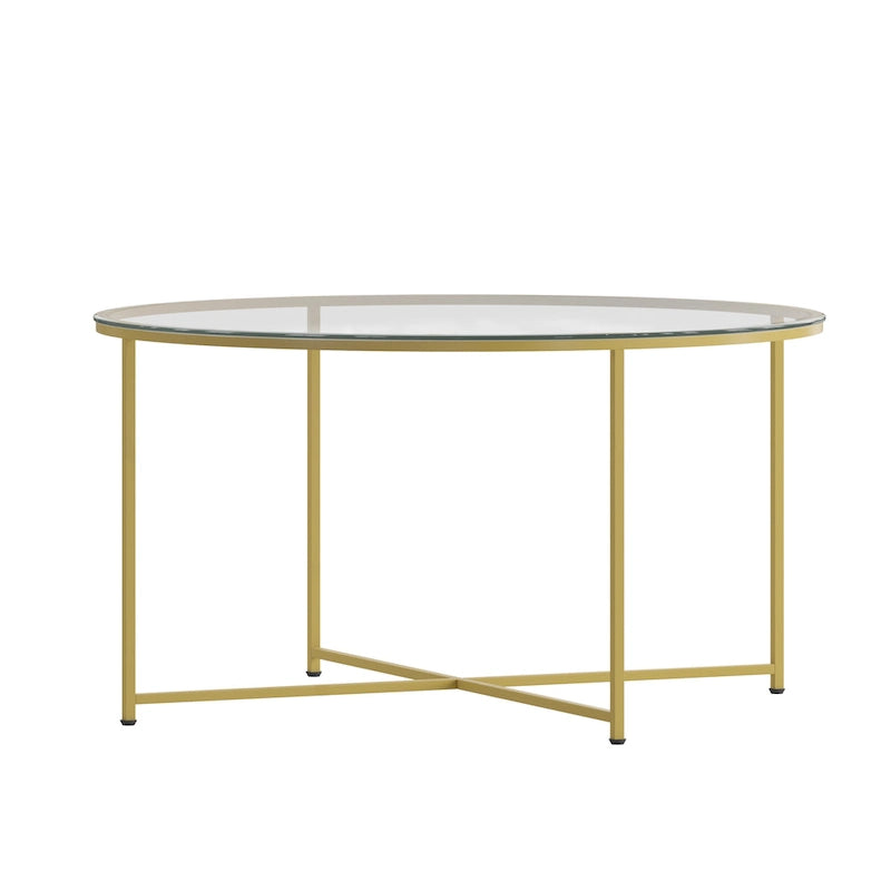 Tables gigognes Sonoma chêne clair avec piètement cantilever en métal