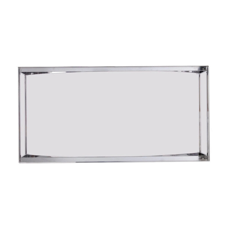 Table basse en verre argenté contemporaine SEI Furniture Stene