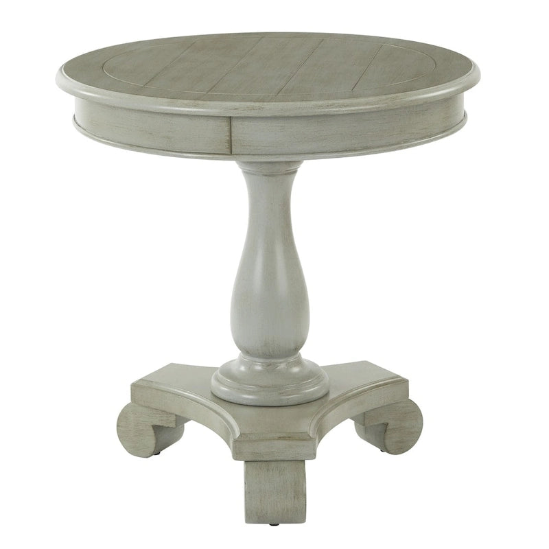 Table d'appoint ronde traditionnelle peinte à la main Porch & Den Viola