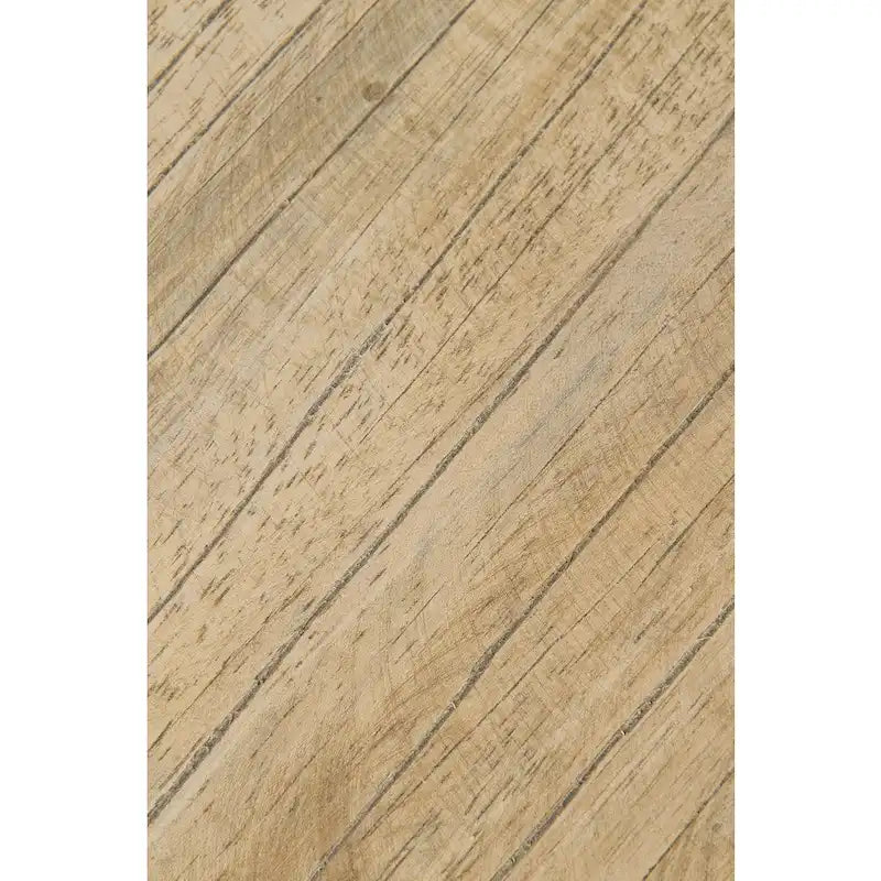 Table d'appoint en bois massif naturel non fini avec tiroir par East at Main
