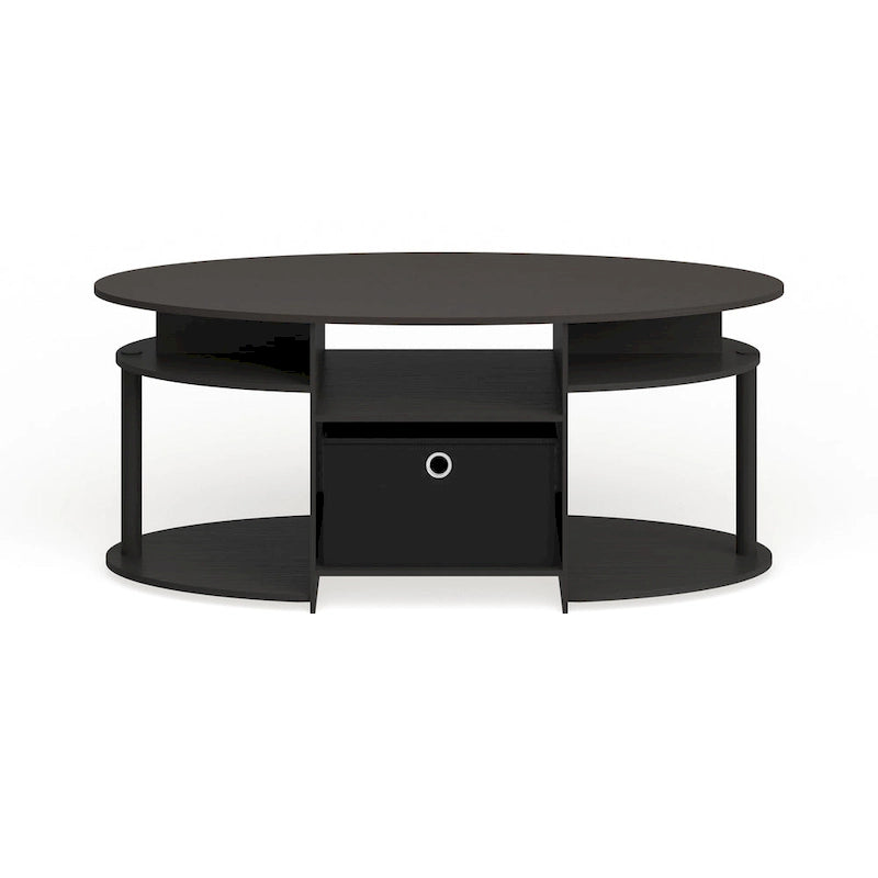 Table basse ovale Porch & Den Astor Noyer
