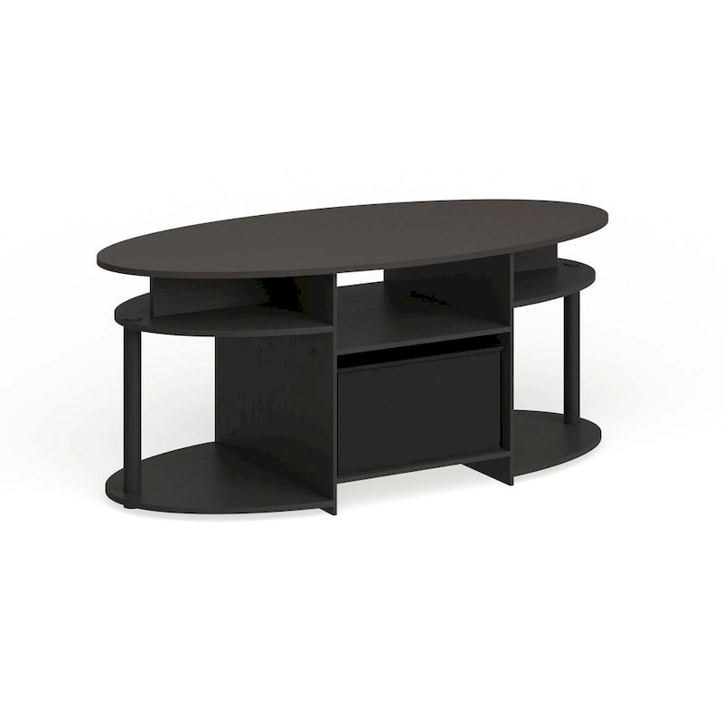 Table basse ovale Porch & Den Astor Noyer