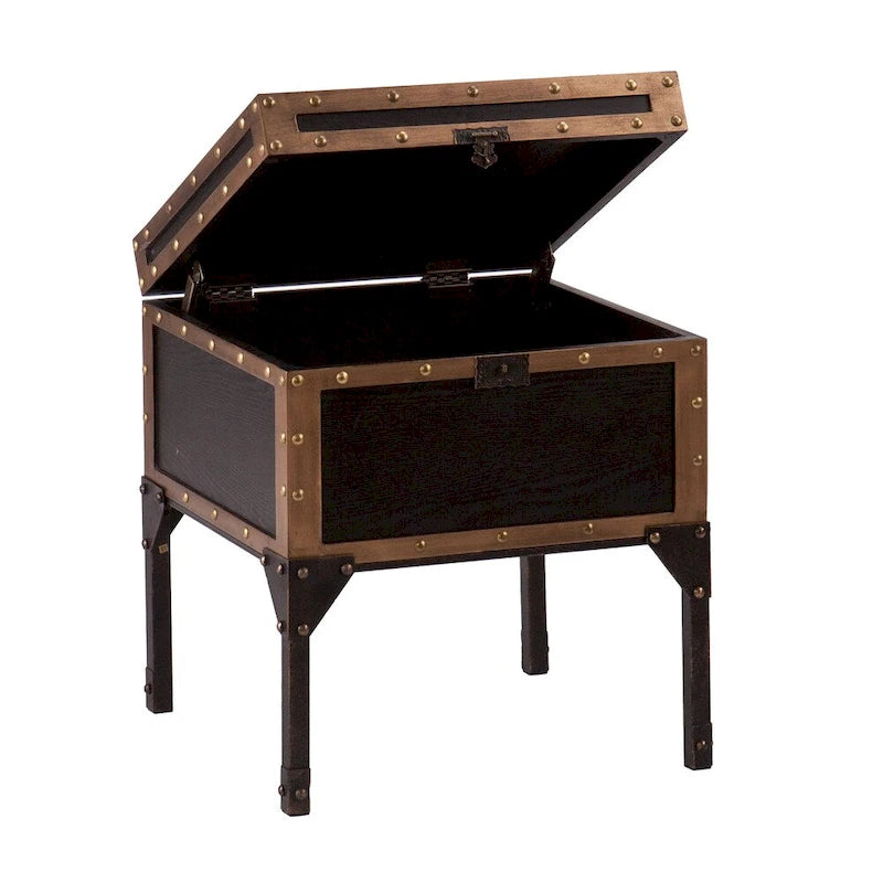 Table d'appoint malle ancienne Azul de SEI Furniture