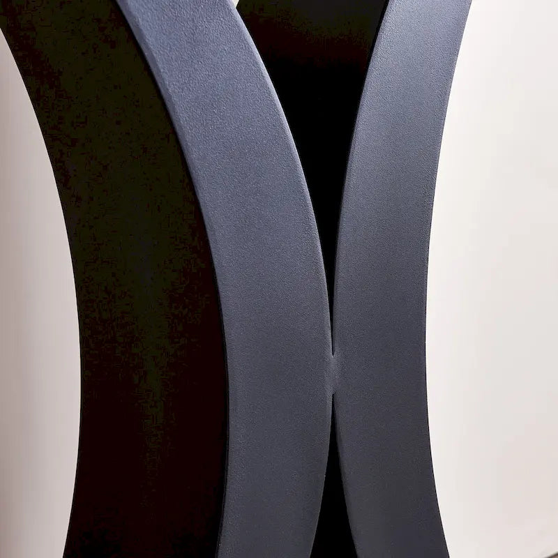 Console moderne, Design aux formes exquises, Cadre en métal avec patins réglables pour entrée