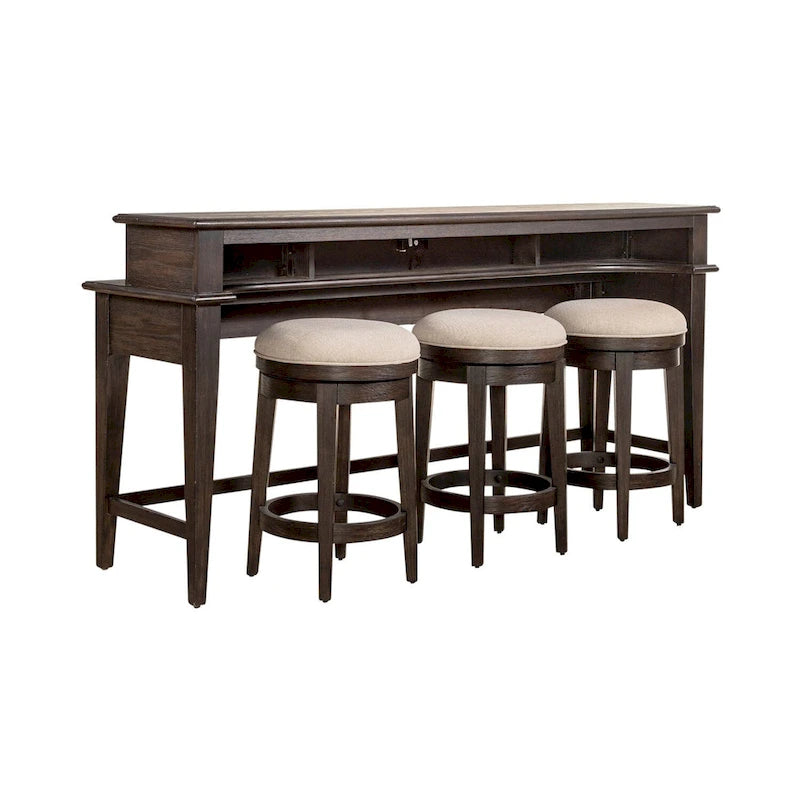 Ensemble de table console 4 pièces Mill Creek Peppercorn