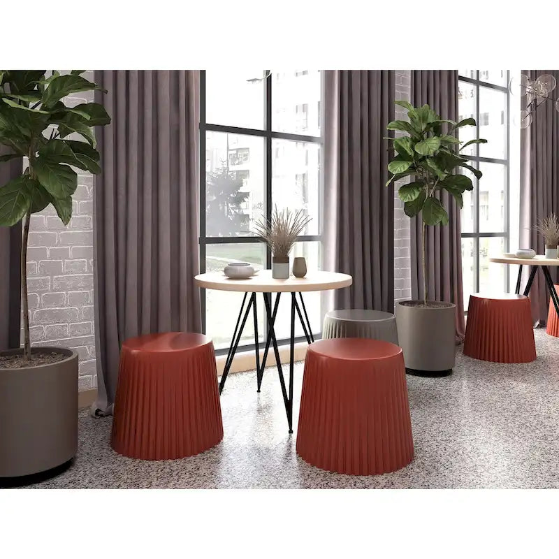 Chaises de salle à manger modernes empilables, table d'appoint pour petit gâteau, pour salon, salle de repos, coiffeuse, chambre à coucher, bureau sans dossier