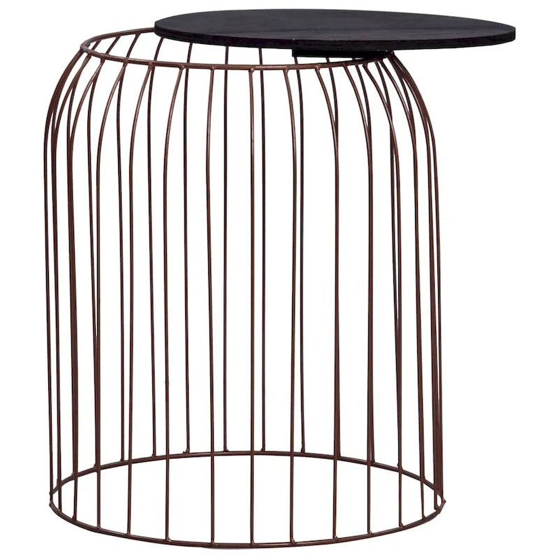 vidaXL Tables basses 3 pcs Cuivre