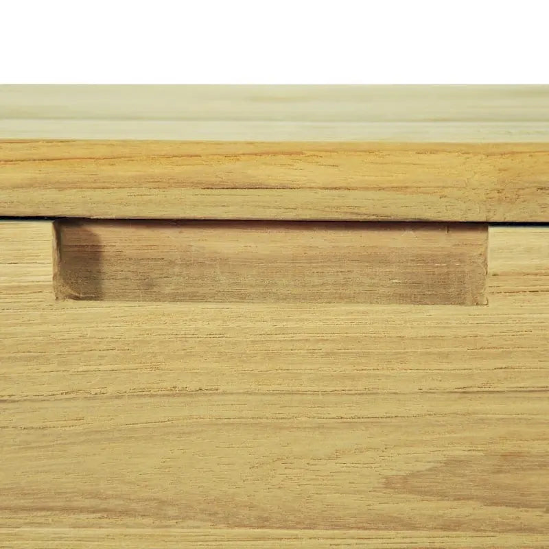 vidaXL Table basse 80x80x40 cm teck massif