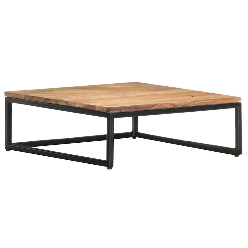 vidaXL Tables basses gigognes 2 pcs Bois d'acacia massif
