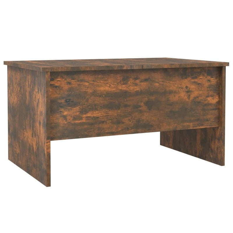 vidaXL Table Basse Relevable Table d'appoint Table d'appoint pour Canapé Bois d'ingénierie - 80 x 50 x 42,5 cm