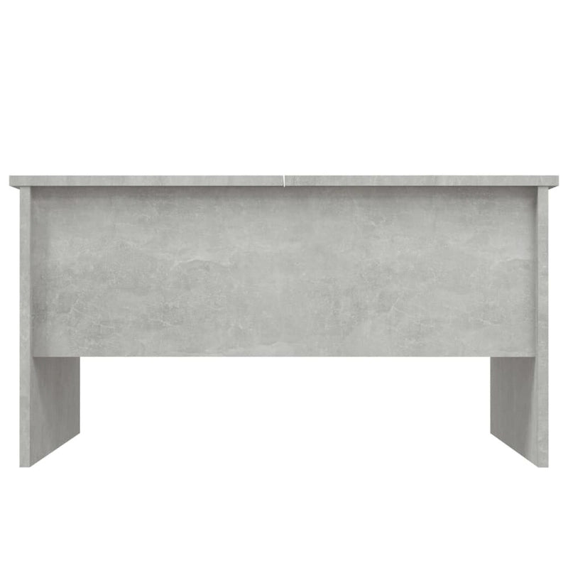 vidaXL Table Basse Relevable Table d'appoint Table d'appoint pour Canapé Bois d'ingénierie - 80 x 50 x 42,5 cm