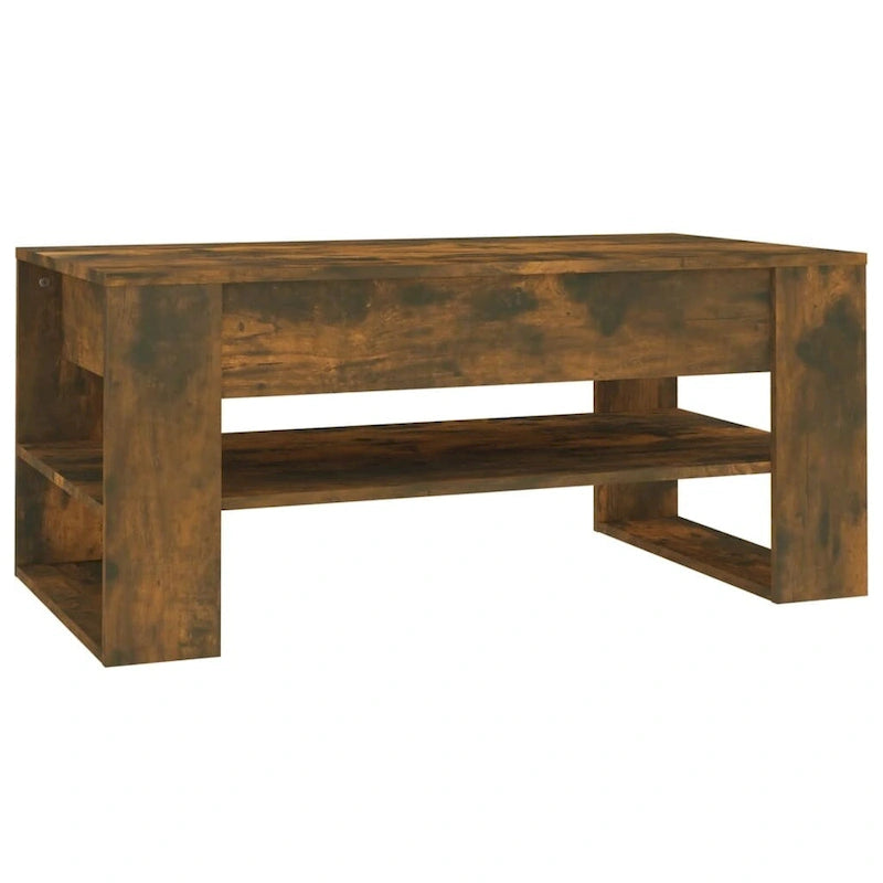 vidaXL Table Basse multicolore 40,2x21,7x17,7 Bois d'ingénierie