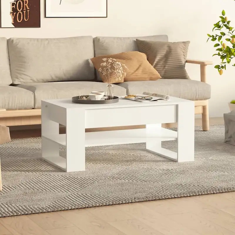 vidaXL Table Basse multicolore 40,2x21,7x17,7 Bois d'ingénierie