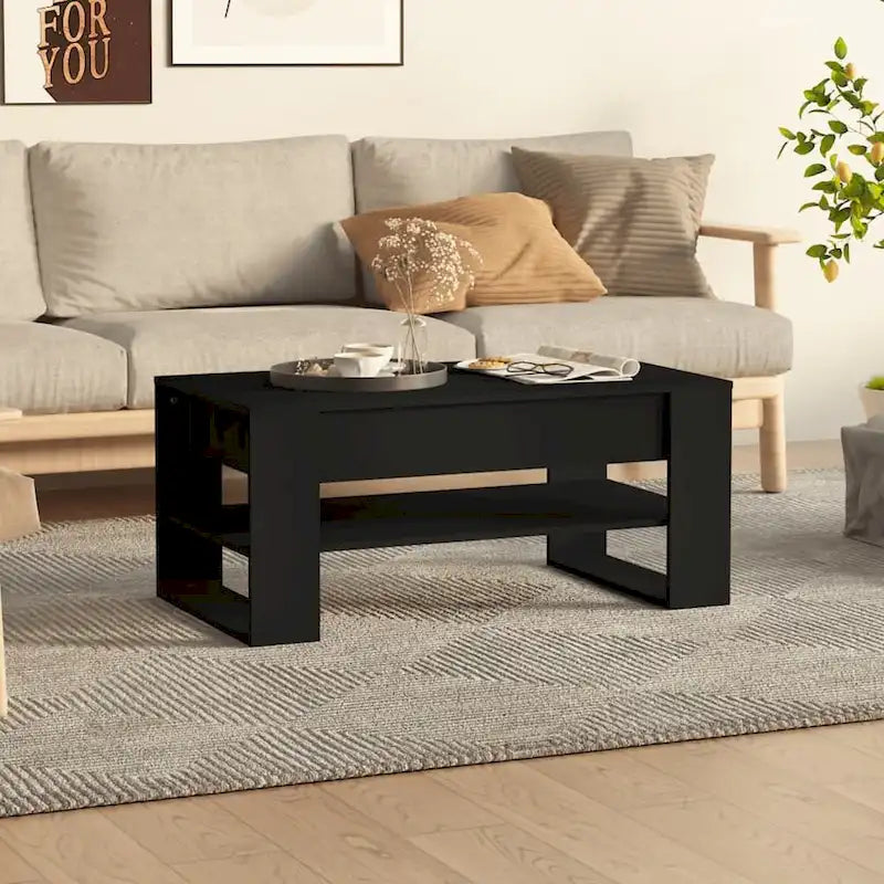 vidaXL Table Basse multicolore 40,2x21,7x17,7 Bois d'ingénierie
