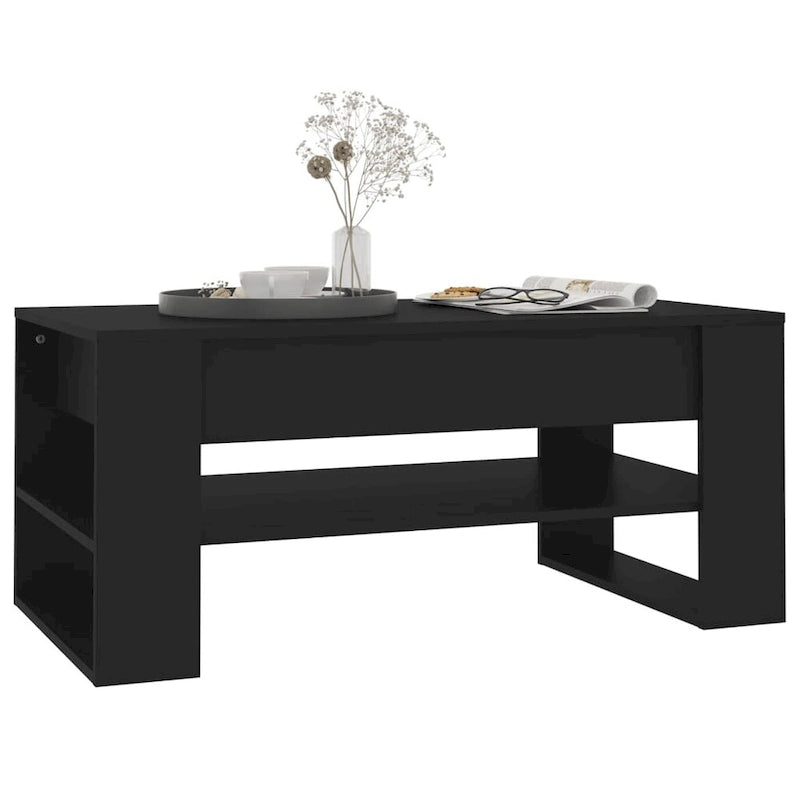 vidaXL Table Basse multicolore 40,2x21,7x17,7 Bois d'ingénierie