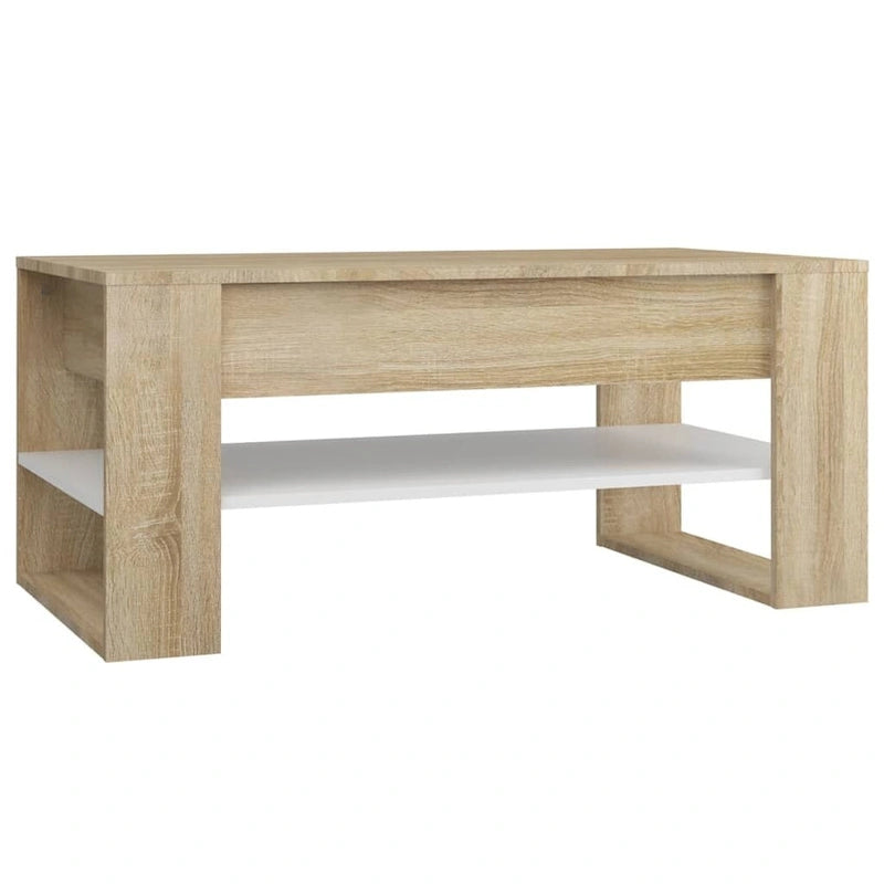 vidaXL Table Basse multicolore 40,2x21,7x17,7 Bois d'ingénierie
