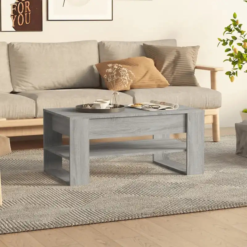 vidaXL Table Basse multicolore 40,2x21,7x17,7 Bois d'ingénierie