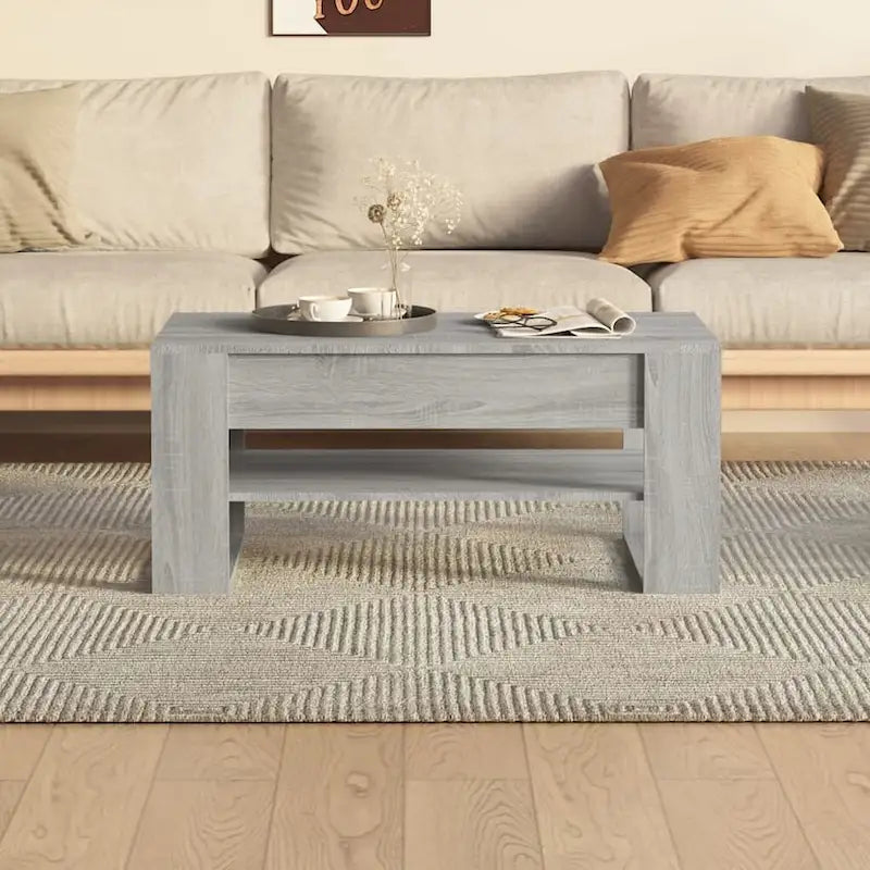 vidaXL Table Basse multicolore 40,2x21,7x17,7 Bois d'ingénierie