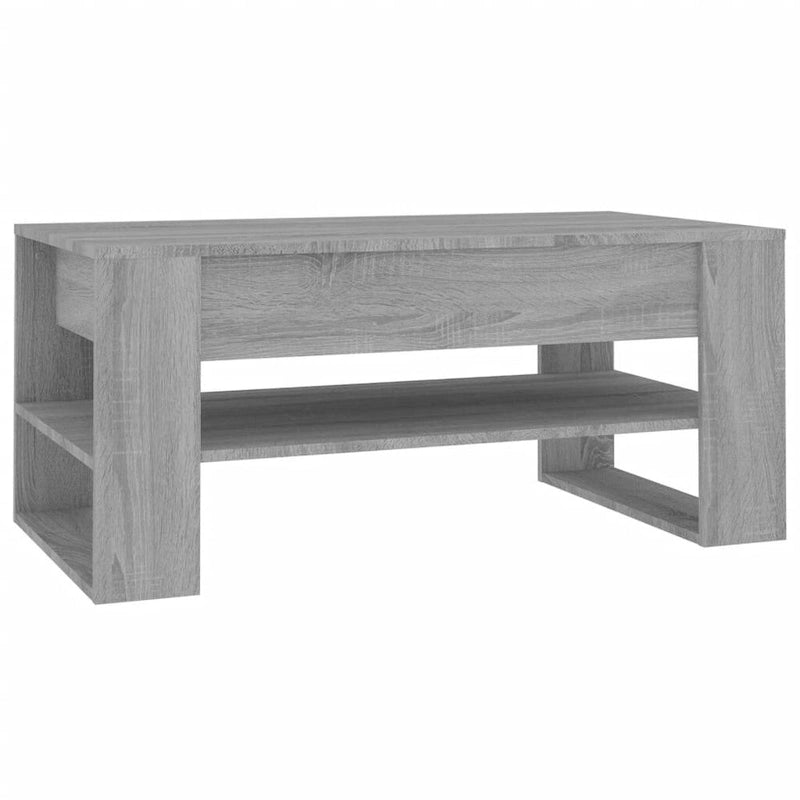 vidaXL Table Basse multicolore 40,2x21,7x17,7 Bois d'ingénierie