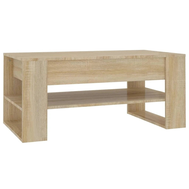 vidaXL Table Basse multicolore 40,2x21,7x17,7 Bois d'ingénierie