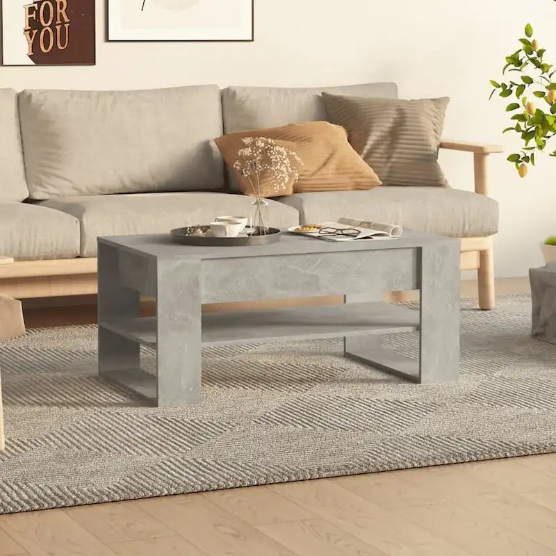 vidaXL Table Basse multicolore 40,2x21,7x17,7 Bois d'ingénierie