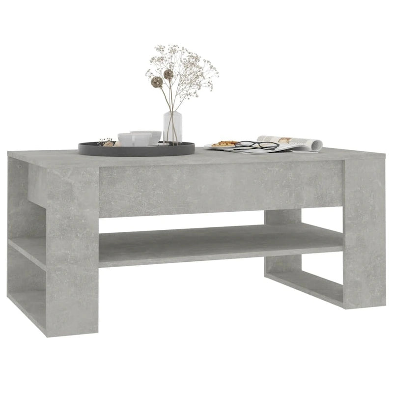 vidaXL Table Basse multicolore 40,2x21,7x17,7 Bois d'ingénierie