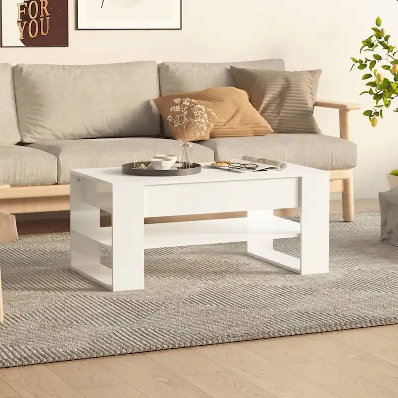 vidaXL Table Basse multicolore 40,2x21,7x17,7 Bois d'ingénierie