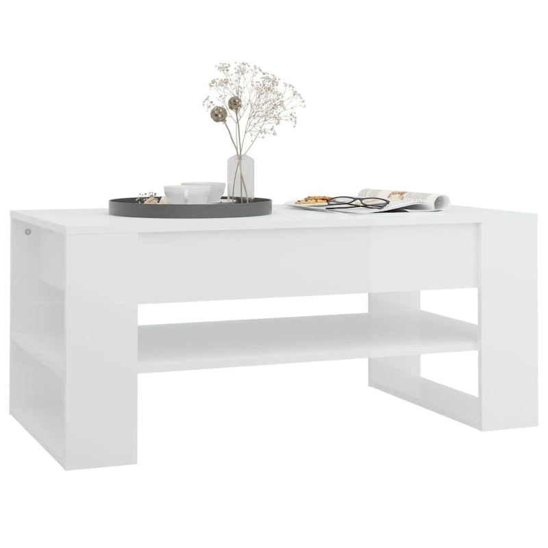 vidaXL Table Basse multicolore 40,2x21,7x17,7 Bois d'ingénierie